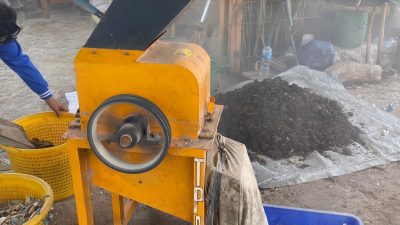 Inovasi Berkelanjutan: Mahasiswa KKN UMG Memanfaatkan Limbah Kulit Kerang untuk Paving Block