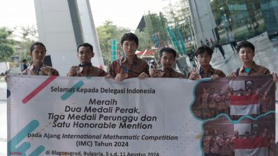 Mahasiswa Indonesia Meraih Medali dalam Kompetisi Matematika Internasional di Bulgaria
