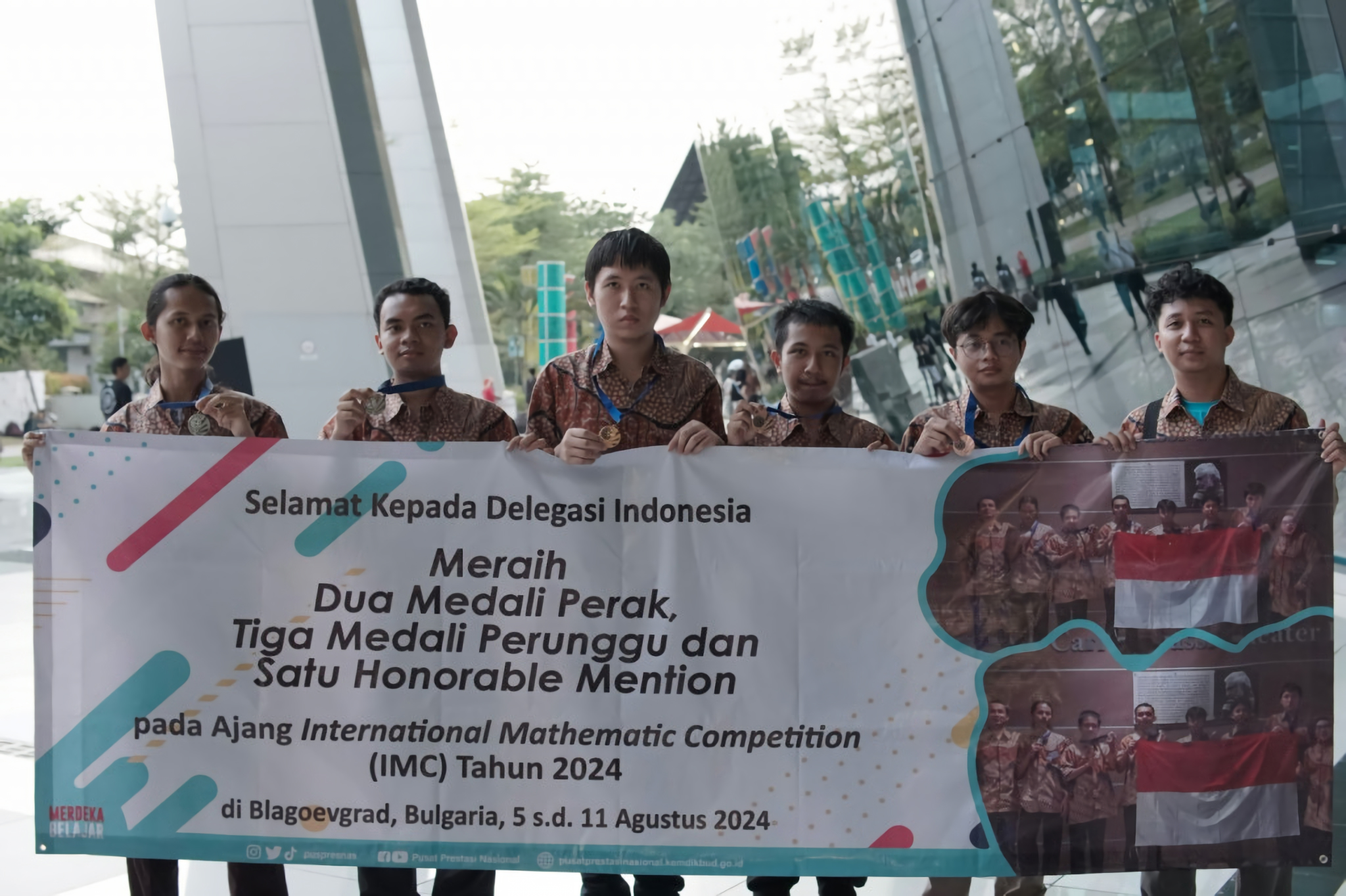 Mahasiswa Indonesia Meraih Medali dalam Kompetisi Matematika Internasional di Bulgaria