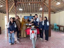 Mahasiswa KKN UNDIP Memperkenalkan Inovasi Sepeda Motor Multifungsi SI JERUK