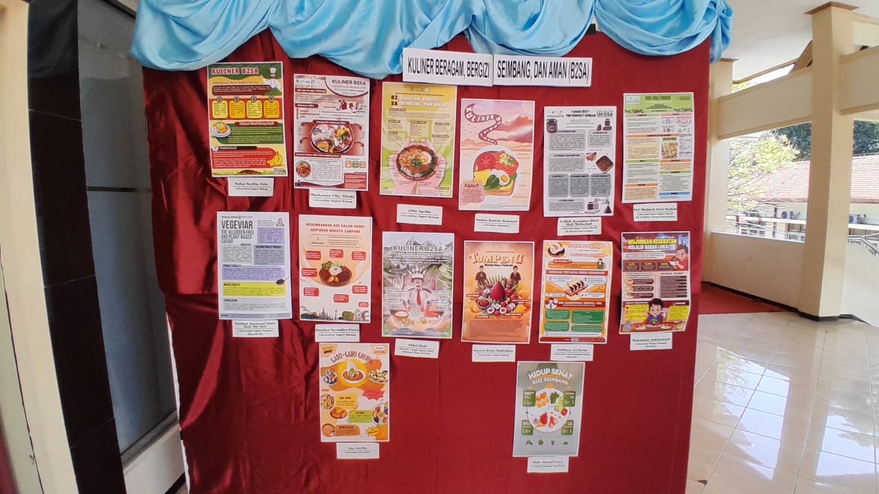 Mahasiswa UM Berhasil Selenggarakan Pameran Karya Cipta Boga 2024 dengan Inovasi Olahan Pangan Lokal