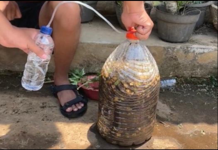 Inovasi Mahasiswa Bina Desa: Fermentor Botol dari Galon Bekas untuk Pupuk Organik Cair