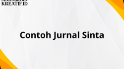 Contoh Jurnal Sinta