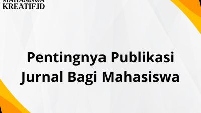 publikasi jurnal