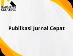 Publikasi Jurnal Cepat